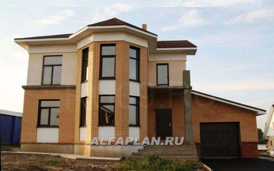 Строительство дома по проекту 111A - фото №1