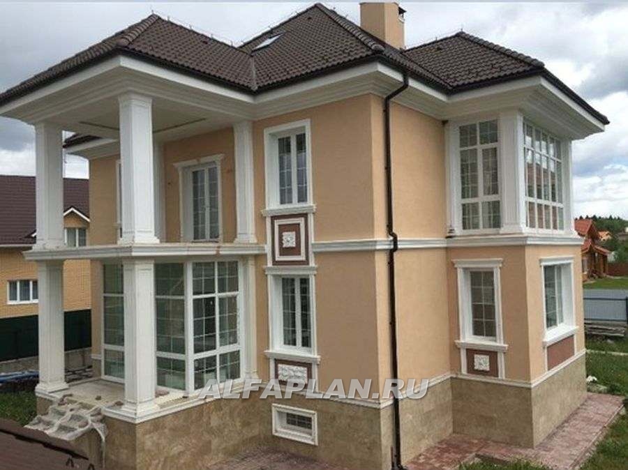 Строительство дома по проекту 112A - фото №4