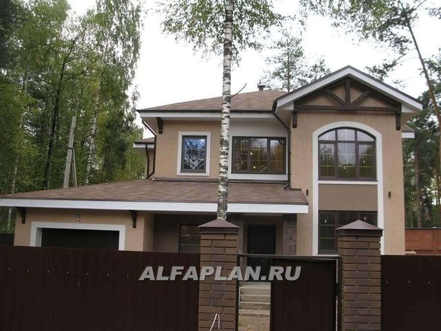 Строительство дома по проекту 122A - фото №1