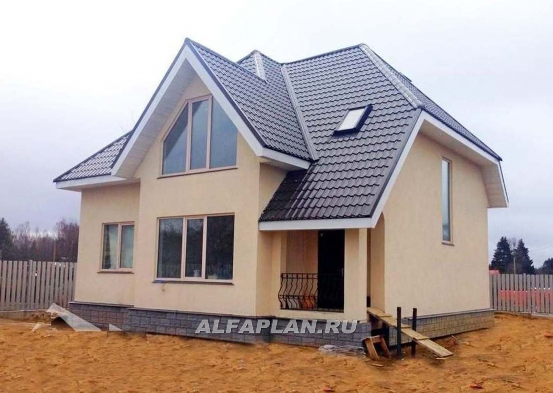 Строительство дома по проекту 123A - фото №2