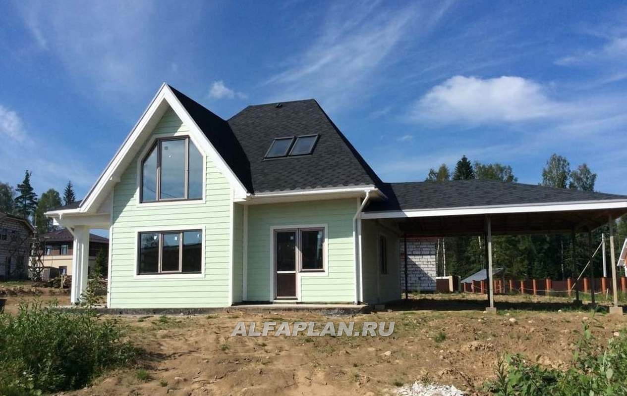 Строительство дома по проекту 123A - фото №6