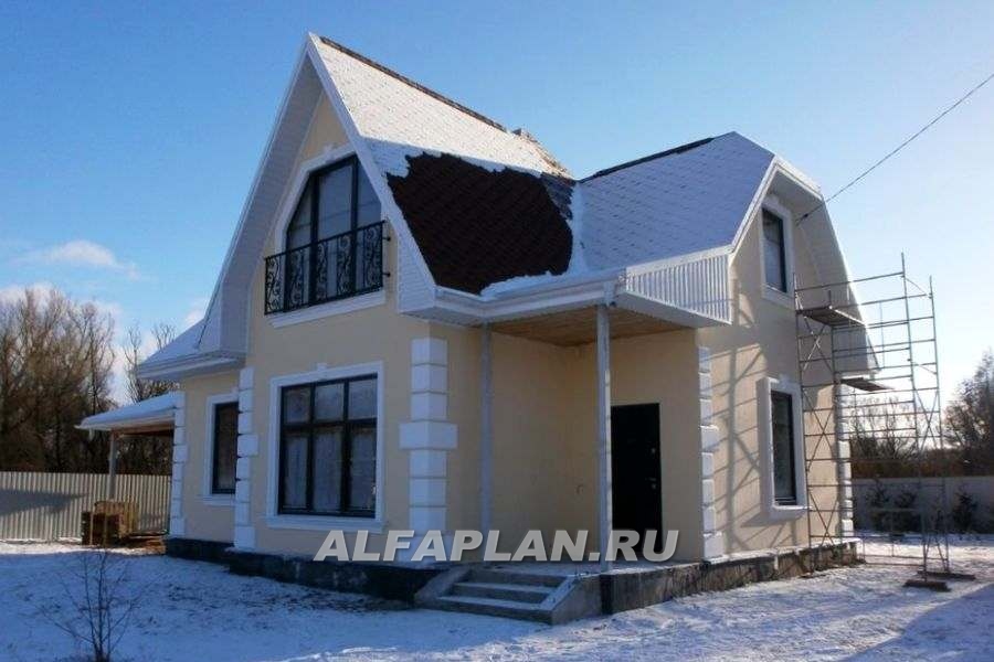 Строительство дома по проекту 123A - фото №2