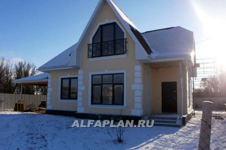 Строительство дома по проекту 123A - фото №4