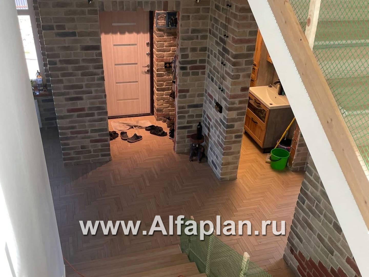 Строительство дома по проекту 77B - фото №9