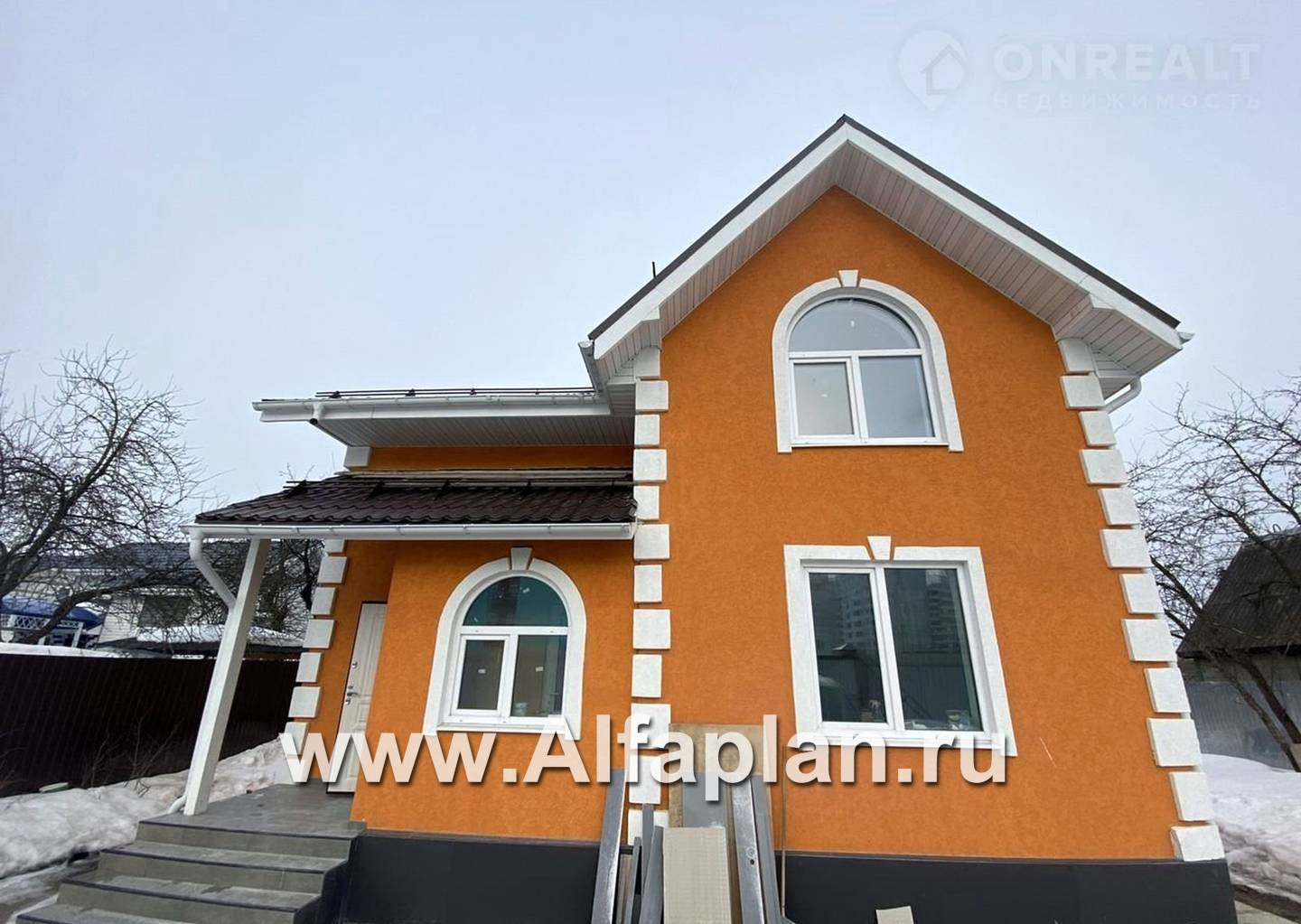 Строительство дома по проекту 103A - фото №1