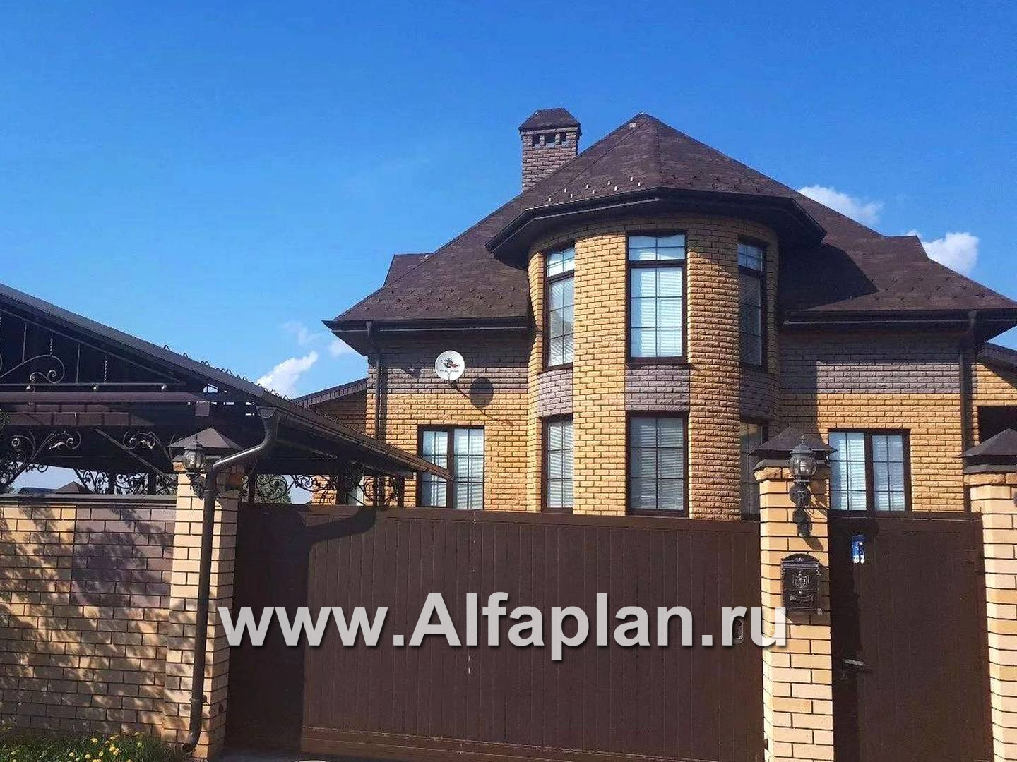 Строительство дома по проекту 36BC - фото №1