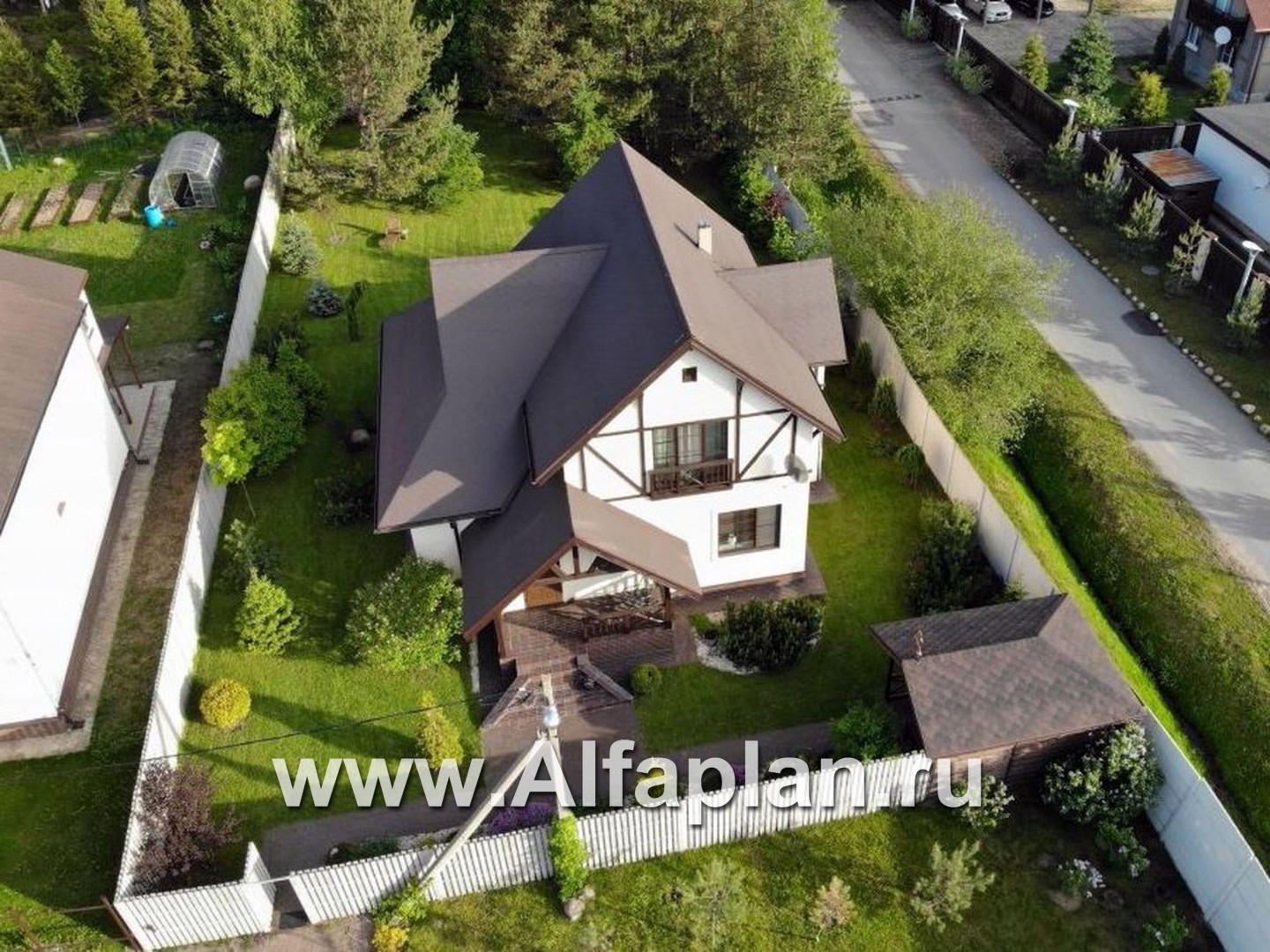 Проекты домов Альфаплан - «Альпенхаус» - альпийское шале - дополнительное изображение №3
